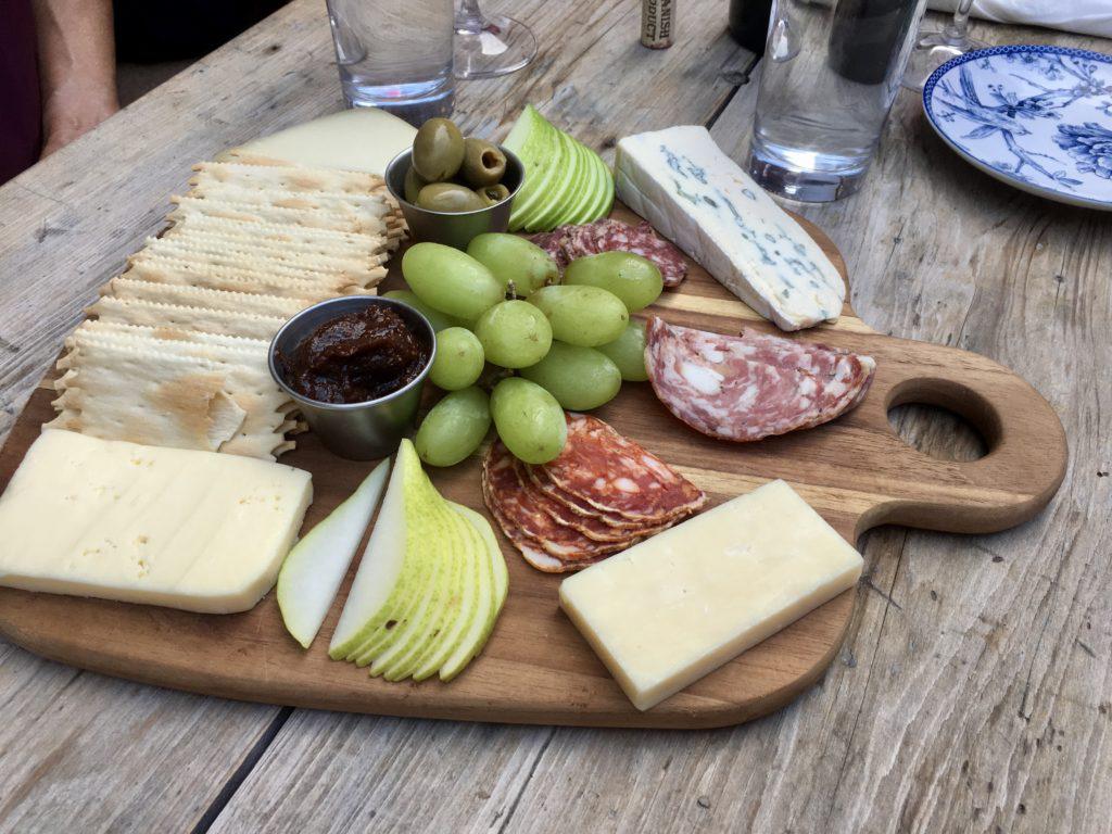 Cellar 422 Cheese and Meat Platter