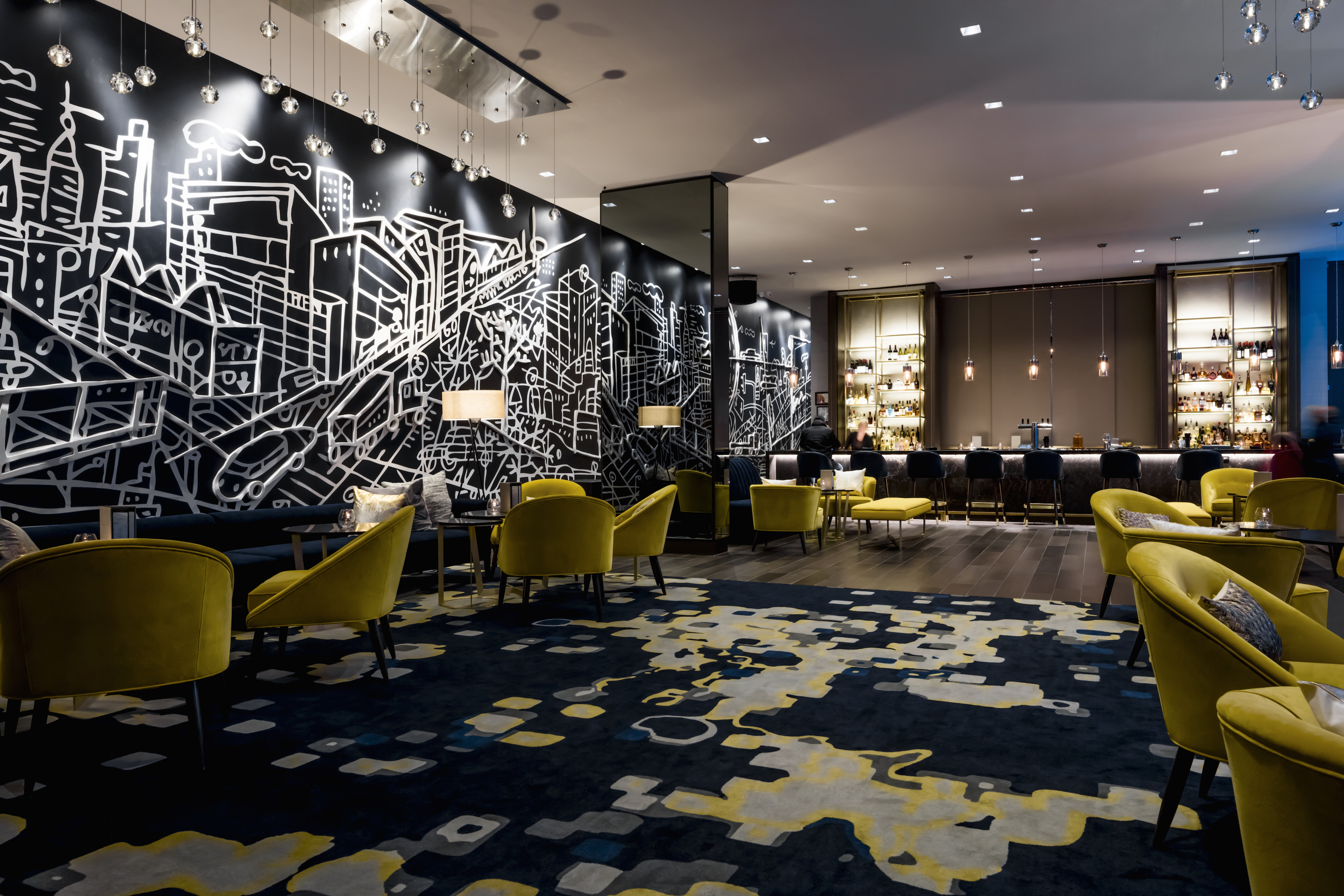 Thompson Lobby Bar for Tourism Toronto