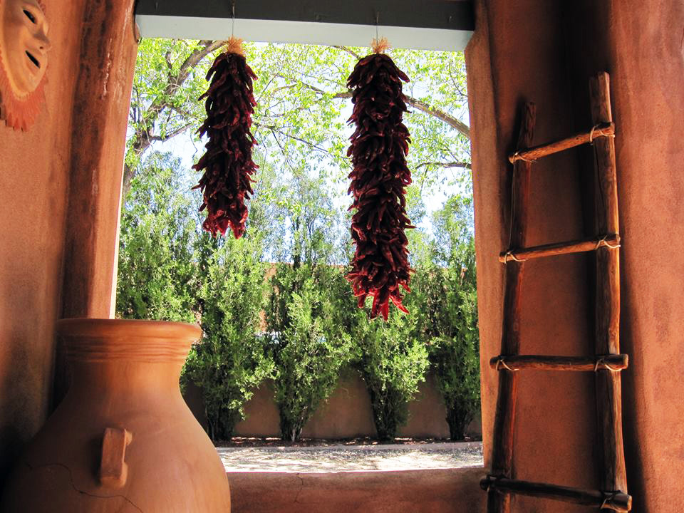 Ristras - Photo Credit Inn at Pueblo Bonito