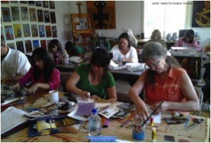 Hands-on workshops led by celebrated artists will shift your creativity into high gear. (All photos courtesy of Santa Fe Creative Tourism.) 
