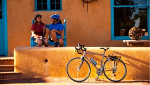 If you didn’t think Santa Fe could get more magical, just add bike. (Photo courtesy of BNMI.) 