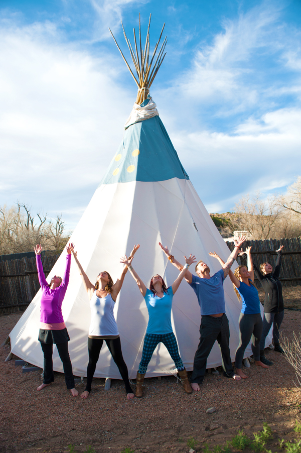 Hold the pose and reach for the sky at the Santa Fe Yoga Festival! (Photo Credit: Santa Fe Yoga Festival)