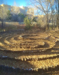 Santa Fe, New Mexico,  yoga maze