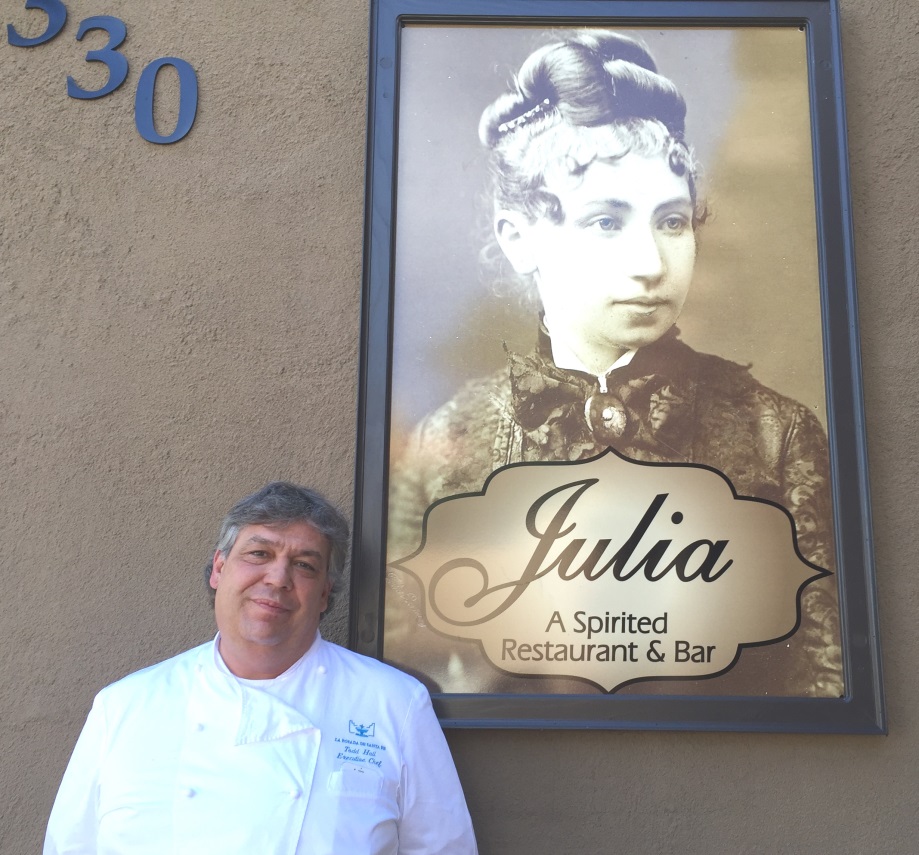 Chef Todd Hall and Julia Staab