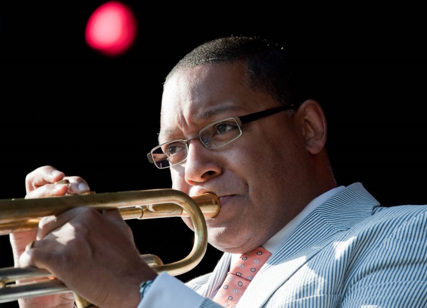 Hear Winston Marsalis live on stage. (Courtesy of Eric Delmar)