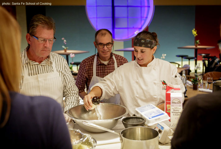 Give them the gift of a chile-making workshop from the Santa Fe School of Cooking.
