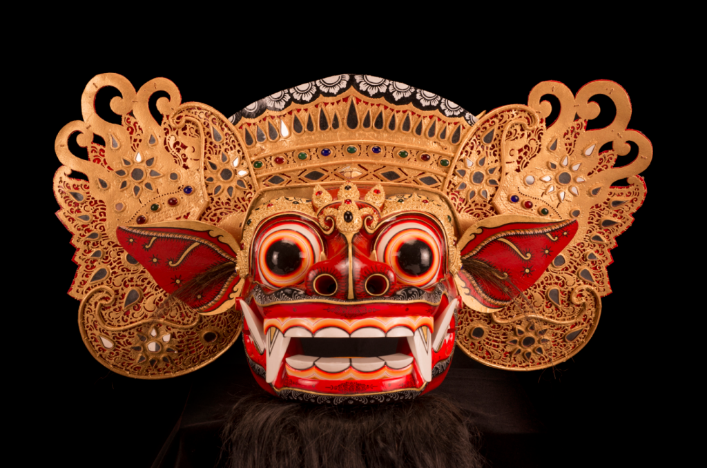 Baron Ket mask. Made by Ida Bagus Anom Suryawan. Circa 2011 (Courtesy of Museum of International Folk Art)