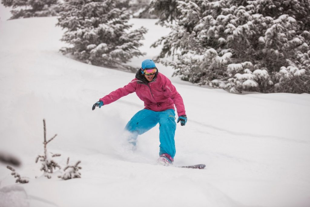 The Santa Fe Ski season traditionally begins on Thanksgiving Day, weather permitting. (Photo courtesy of Ski Santa Fe)