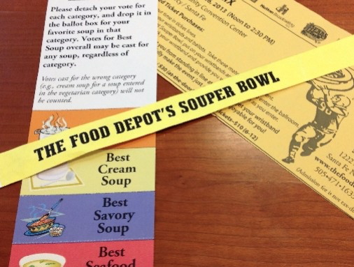 By attending the Souper Bowl, you’ll be able to vote for your favorite soup. (Photo courtesy of The Food Depot)