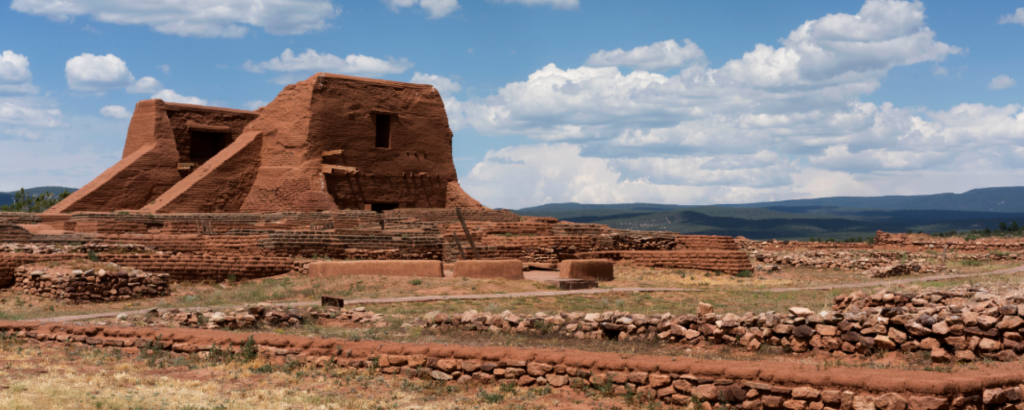 The ruins are more than a thousand years old. (Photo courtesy of Santa Fe County)