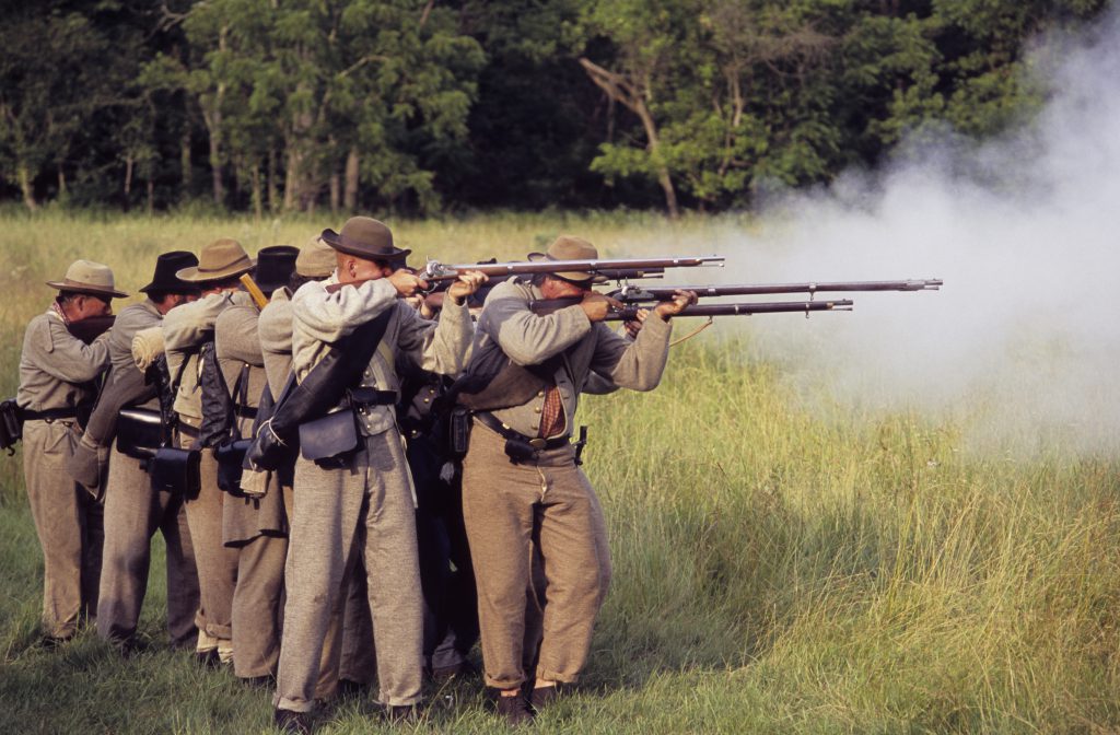 Fighting took place in a range of terrain at the Glorieta Pass. (Photo courtesy of Santa Fe County)