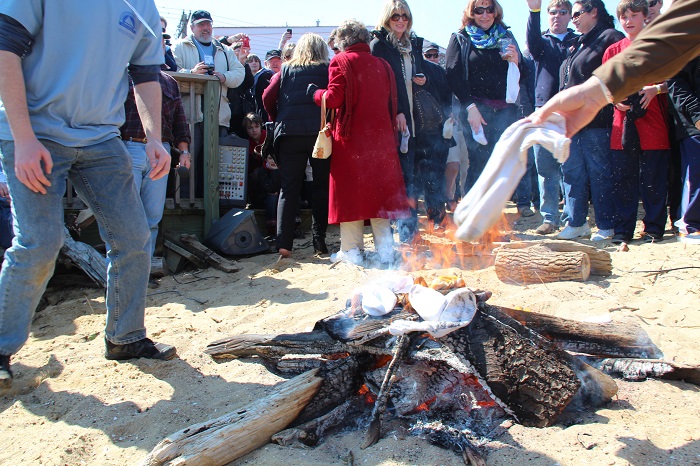 Oyster Roast & Sock Burning