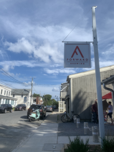 view of forward brewing in annapolis maryland from the street