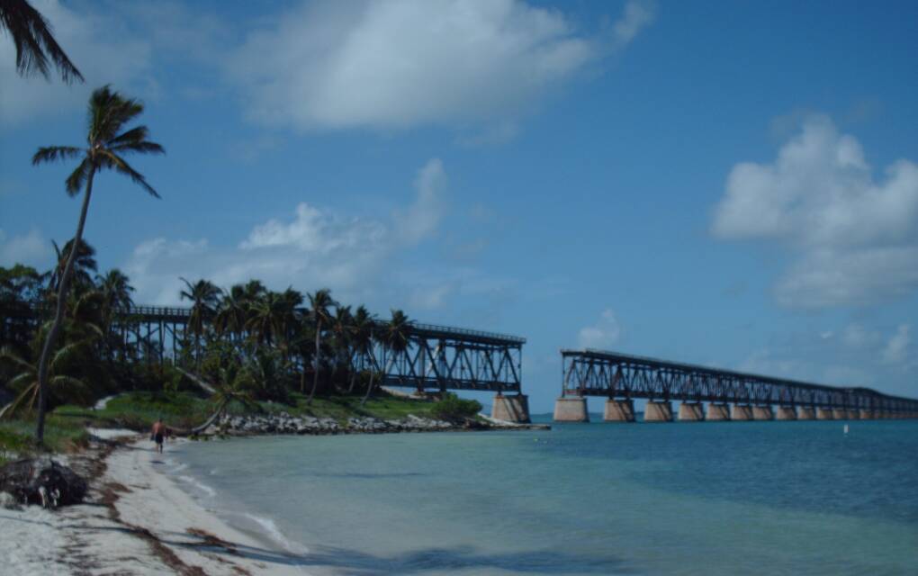 You'll find Bahia Honda State Park on Big Pine Key, which boasts the finest beaches in the Florida Keys.