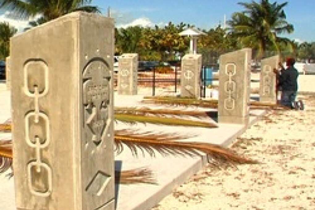 Experts believe Key West's is the only African refugee cemetery in the United States. 