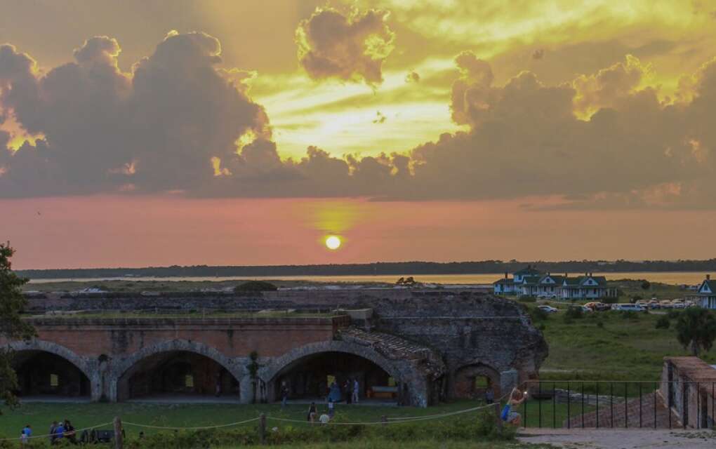 Explore Fort Pickens in the Gulf Islands National Seashore then cool off at the beach. 