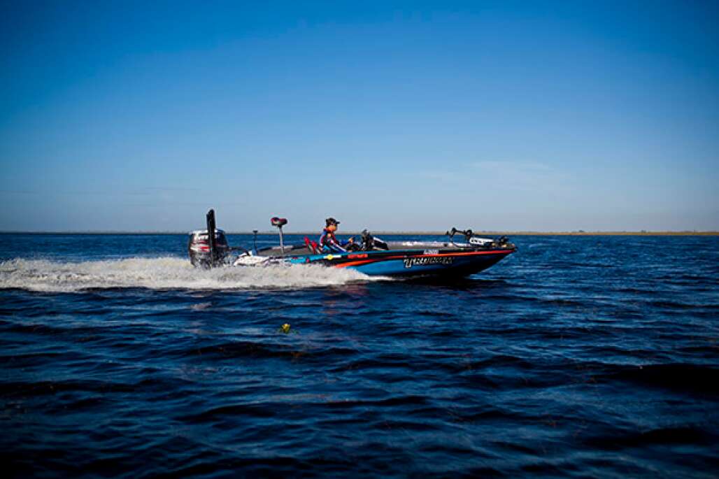 bass fishing on Lake Okeechobee