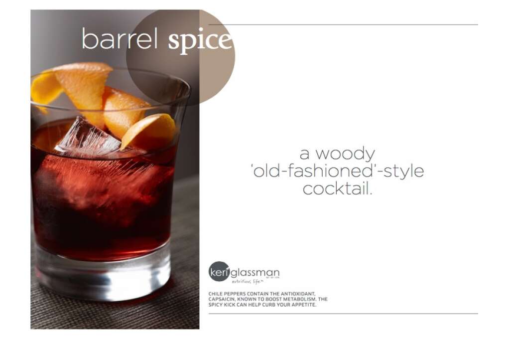 Barrel Spice Low Calorie Cocktail