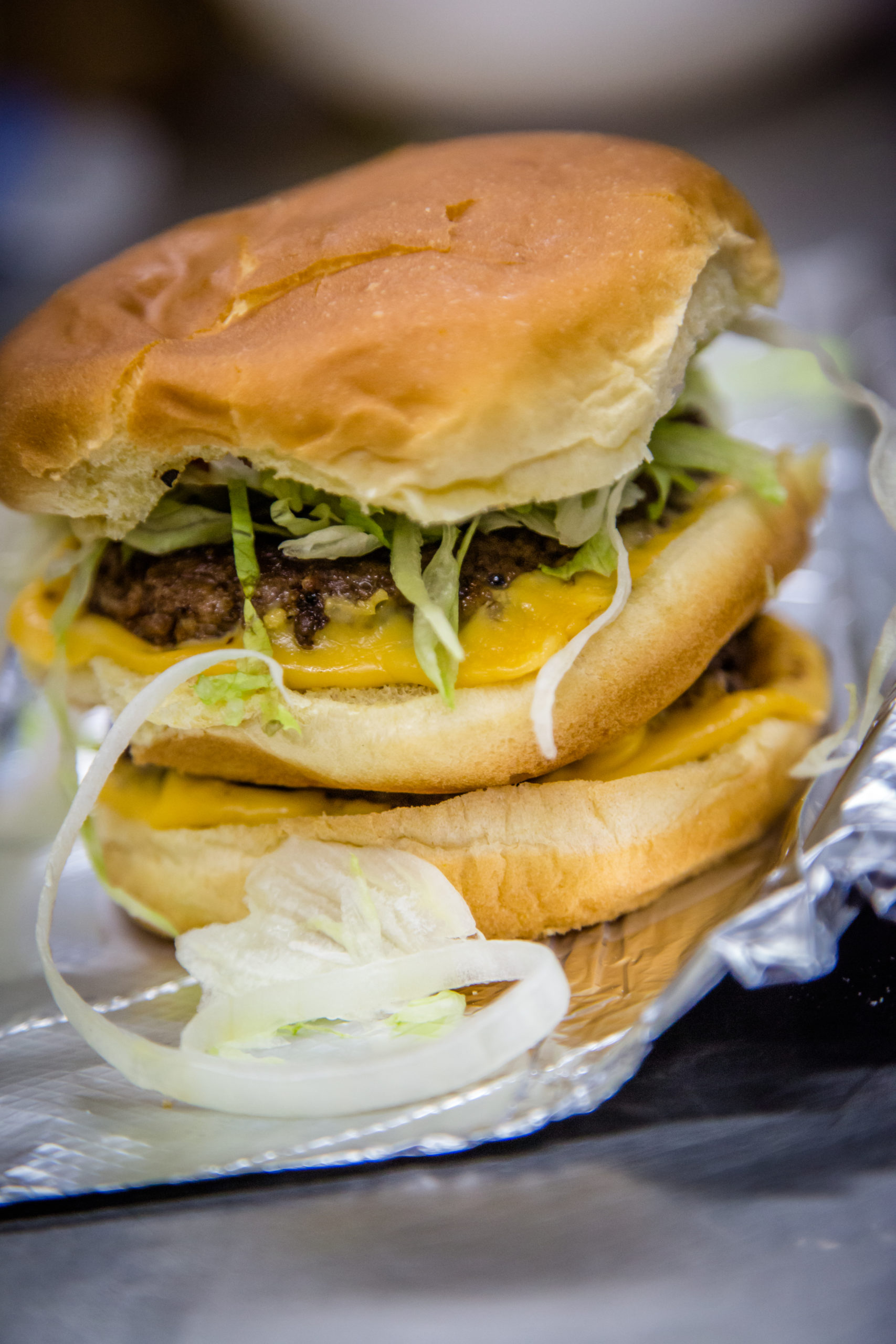 Locals take on Cheeseburger Challenge