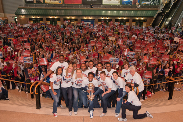 Indiana Fever Championship Celebration