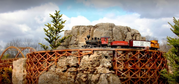 Gabis Arboretum Railway Garden, railroad