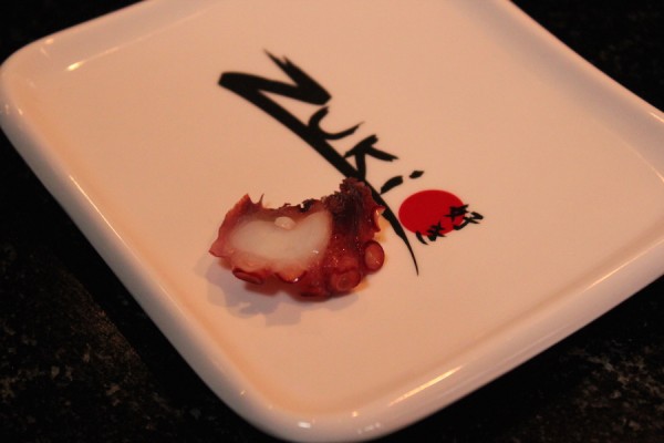 Octopus at Zuki Restaurant