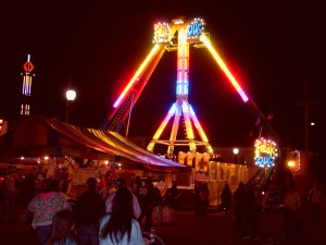 Bluffton Free Street Fair offers plethora of carnival rides.