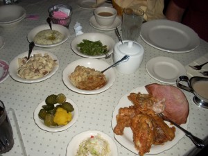 Thresher's Dinner at Amish Acres.