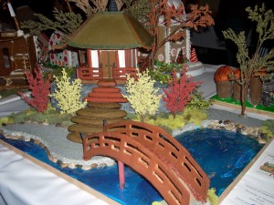 A pagoda looks restive. 