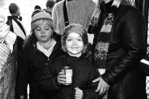 Kid with can