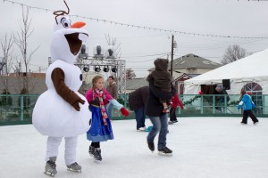 Olaf_ice skating_ Jeffersonville