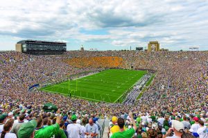 Sept. 17, 2005; Notre Dame Stadium. (Photo by Matt Cashore)