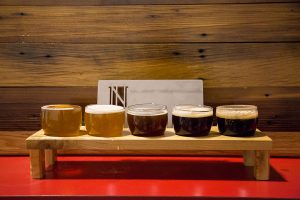 A flight at New Corner