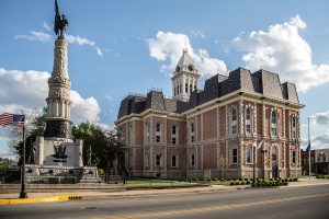 Randolph County Courthouse Square - Winchester