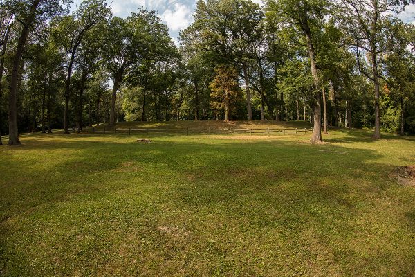 The Great Mound at the Summer Solstice.