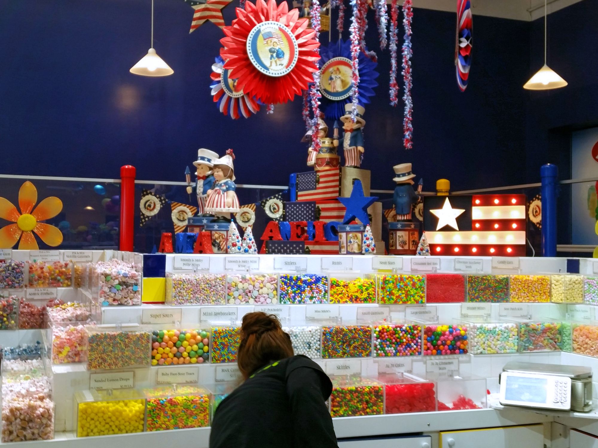 inside a candy factory