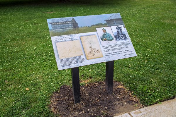 Interpretive Sign at Tippecanoe Battle Field Park