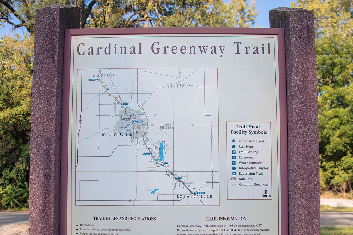 60 Miles of Fall Splendor Along the Cardinal Greenway