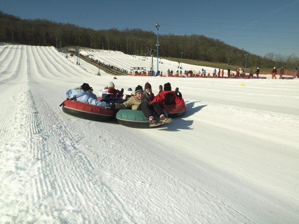 snow tubing perfect north