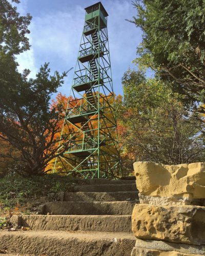 Henryville Fire Tower, Clark State Forest, Indiana Fire Towers