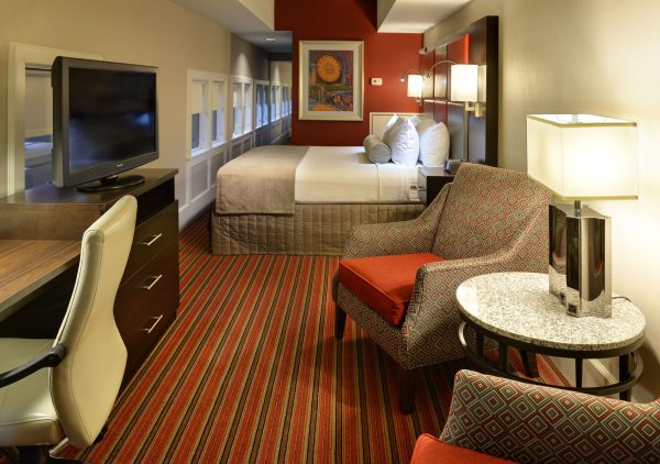 Crowne Plaza Union Station, Indianapolis, Hotel, Train Car Hotel Room