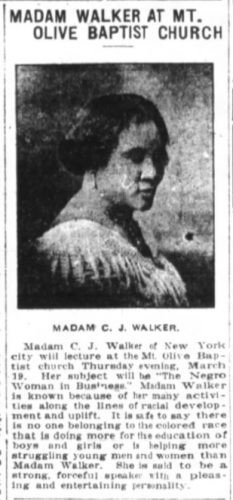 Madam C.J. Walker