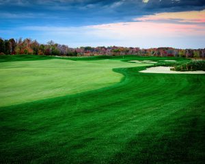 Hole 12 at Champions Pointe Golf Club, Indiana Golf