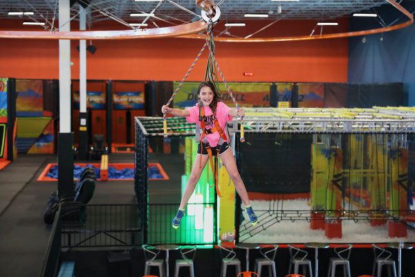 Skyrider at Urban Air Adventure Park, Indiana Zip-Lines