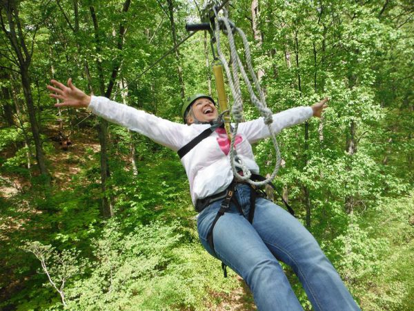 eXplore Brown County, Zip-Lines in Indiana