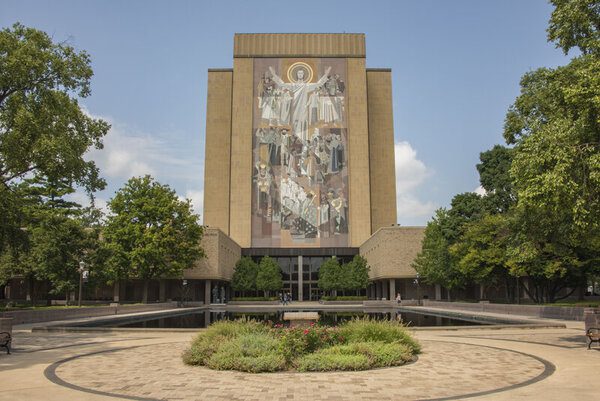 Notre Dame Touchdown Jesus South Bend, Public Art in Indiana