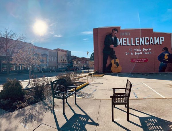 Seymour John Mellencamp Mural, Public Art in Indiana