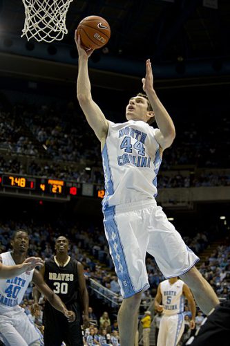 Tyler Zeller University of North Carolina, Indiana's greatest college basketball players