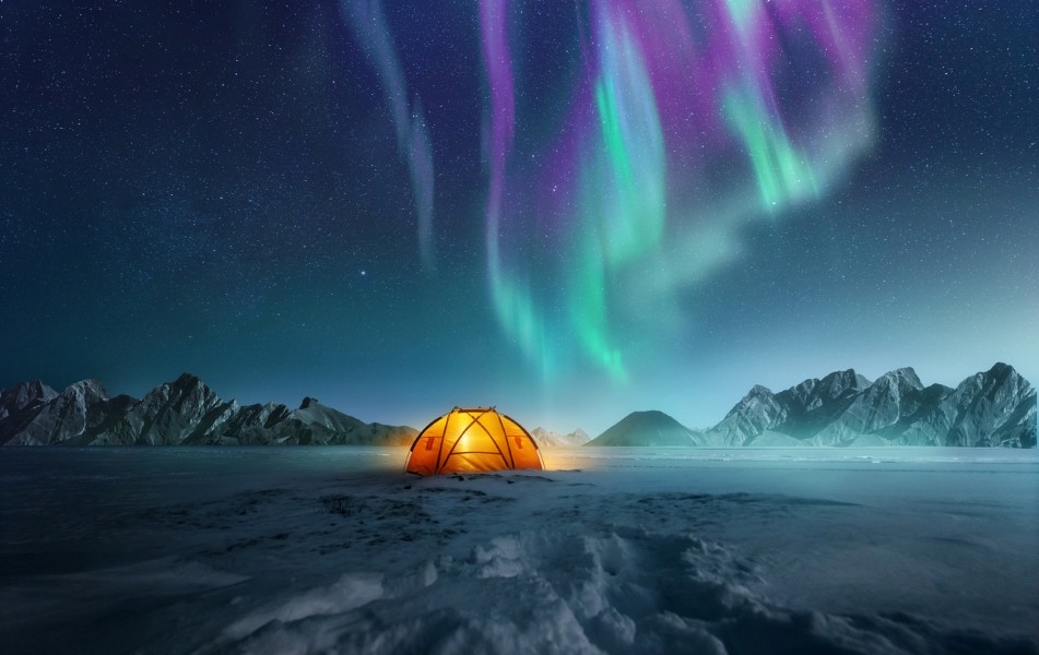 The midnight sun | Where the sun never sets