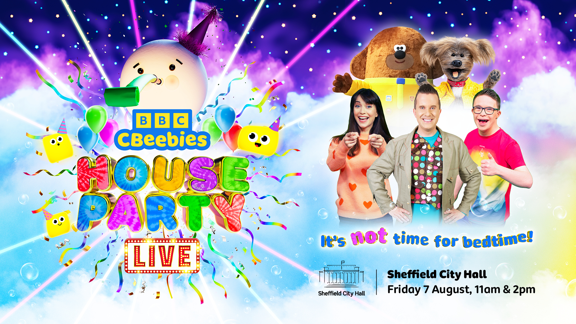 Cbeebies House Party Live — CITY HALL